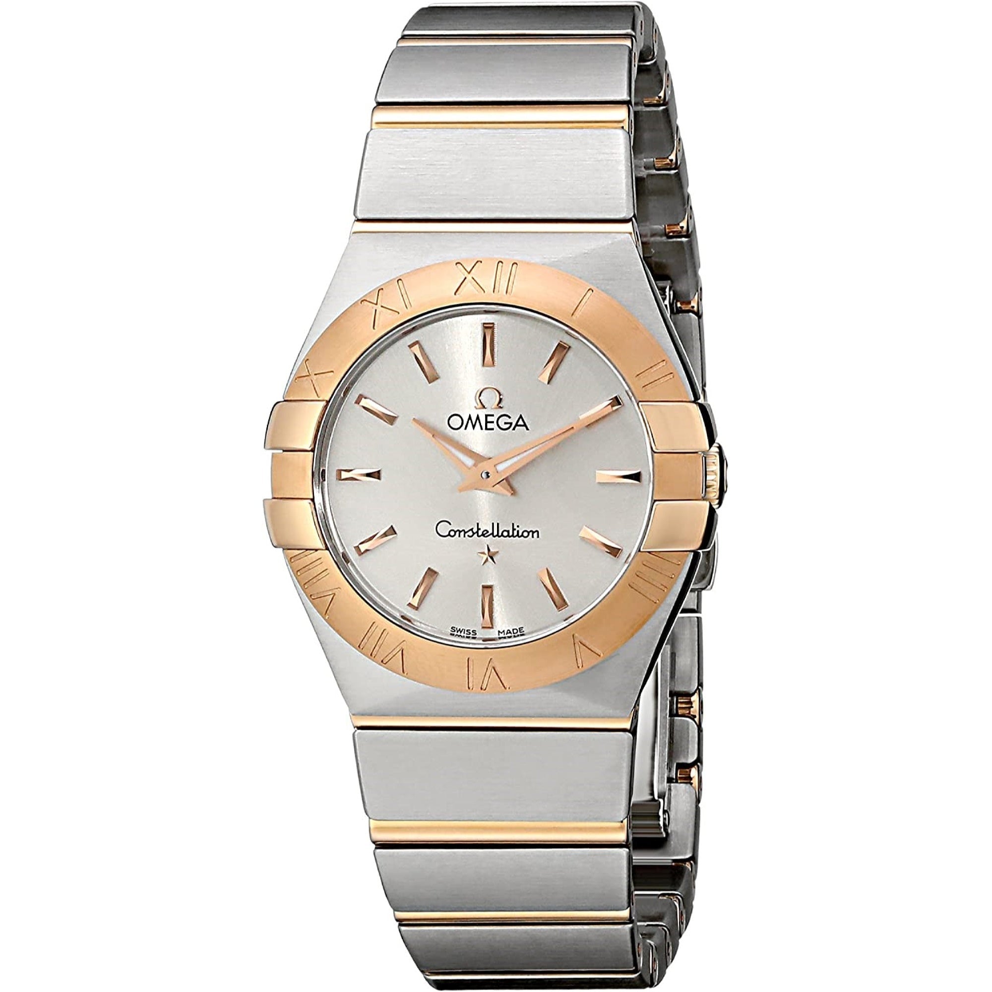 Omega Constellation Quartz Silver Dial Women's Watch 123.20.27.60.02.001