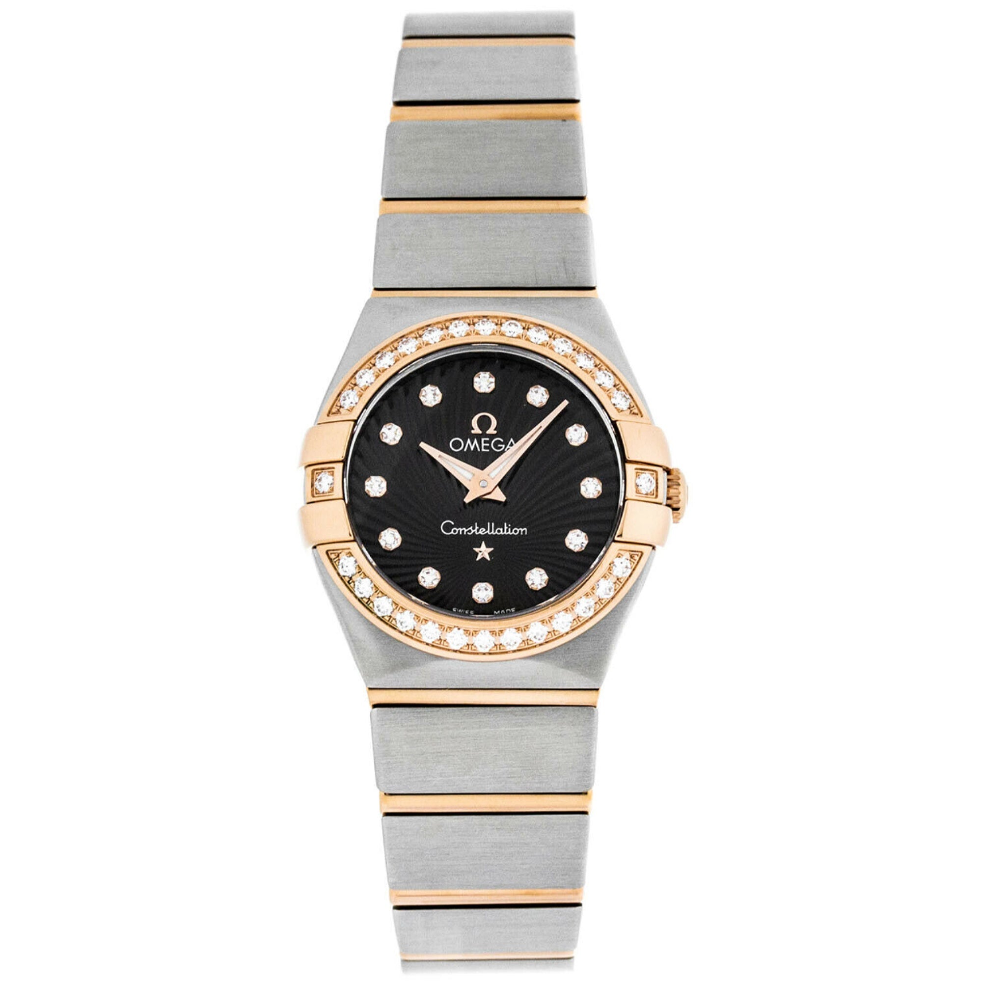 Omega Constellation Quartz Brown Dial Women's Watch 123.25.24.60.63.001