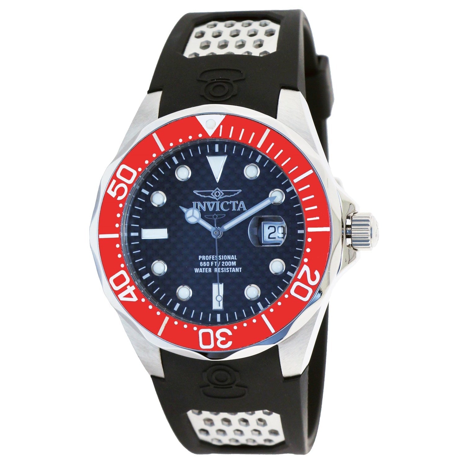 Invicta Pro Diver Quartz Black Dial Men's Watch 12561