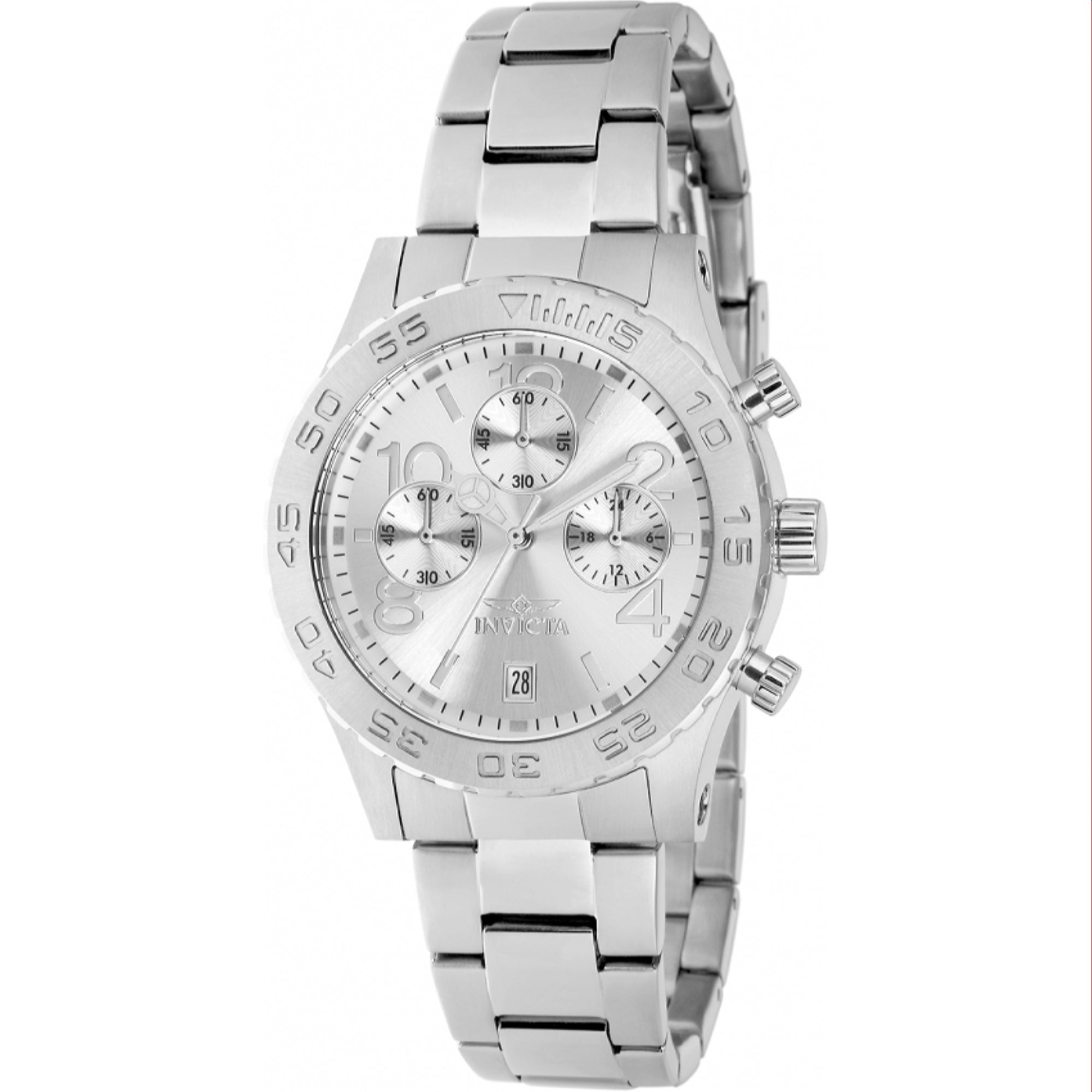 Invicta Specialty Ocean Quartz Silver Dial Women's Watch 1278