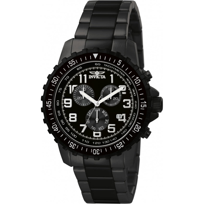 Invicta Specialty Quartz Chronograph Black Dial Men's Watch 1328