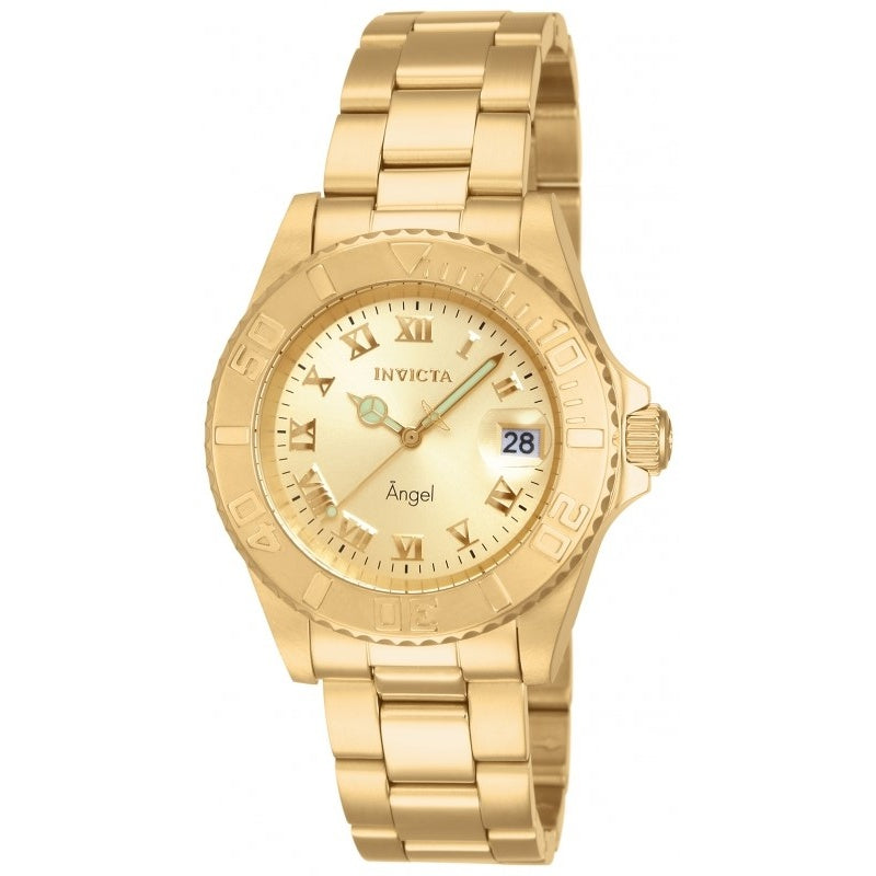 Invicta Angel Quartz Gold-Tone Dial Women's Watch 14321