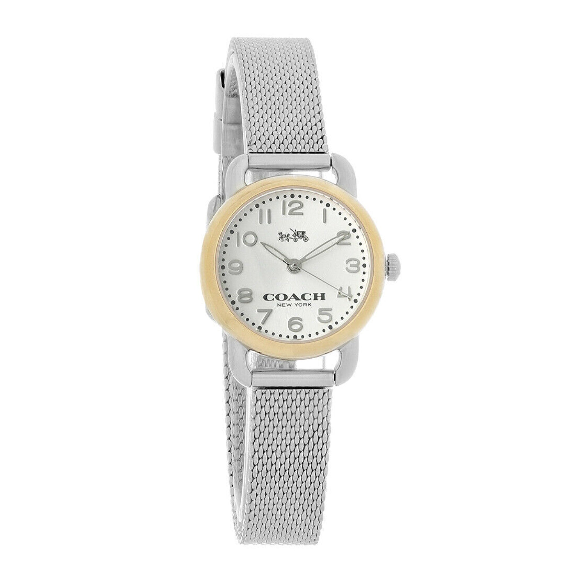 Coach Delancey Quartz Silver Dial Women'S Watch 14502282