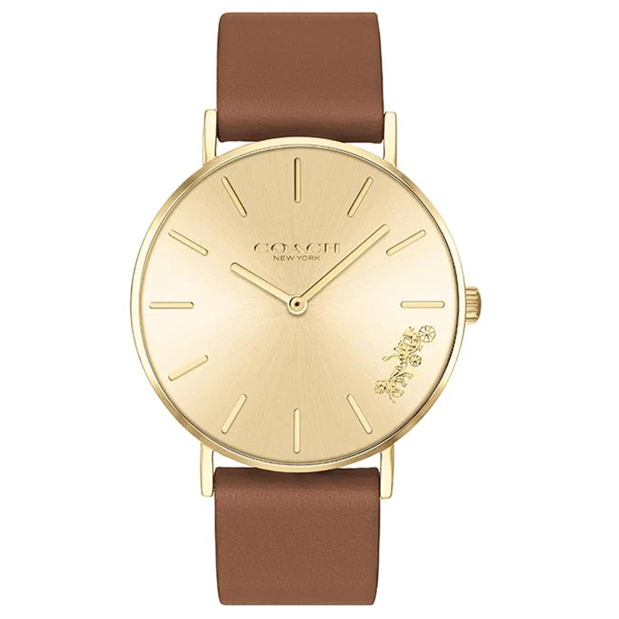 Coach  Quartz Perry Gold Dial Women's Watch 14503331