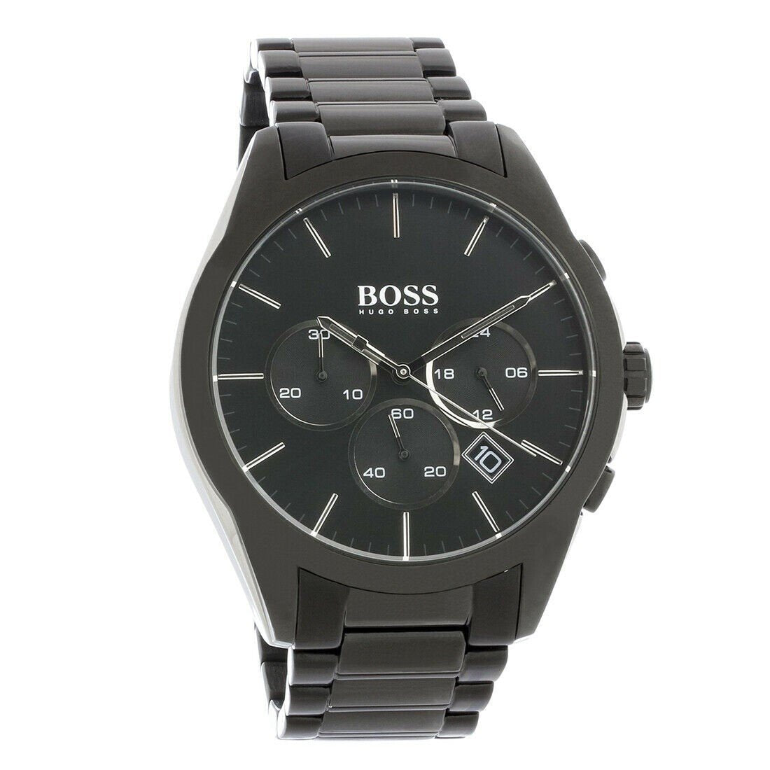 Hugo Boss Onyx Quartz Chronograph Black Dial Men's Watch 1513365