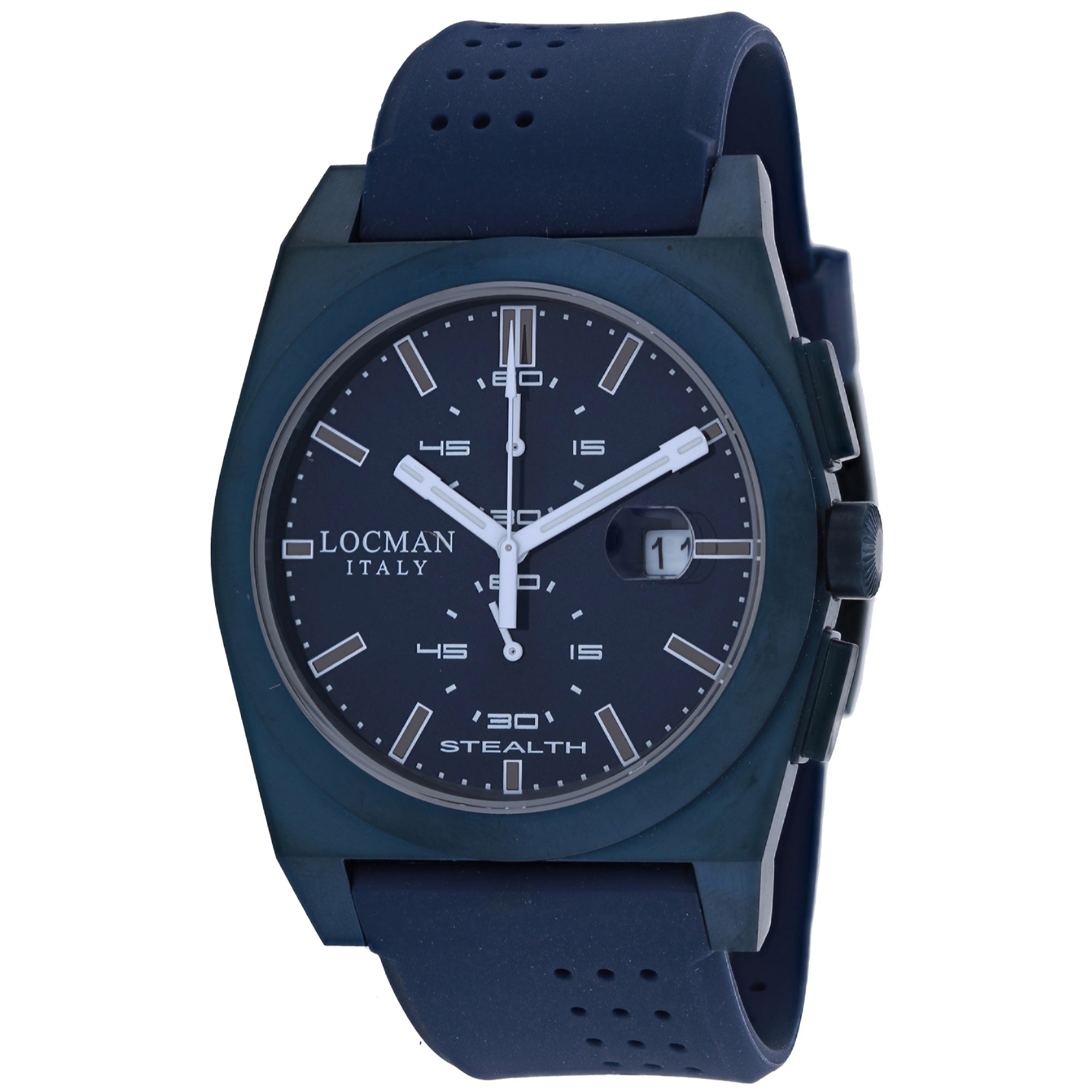 Locman  Quartz Stealth Blue Dial Men's Watch 202BLPVBLWHBL