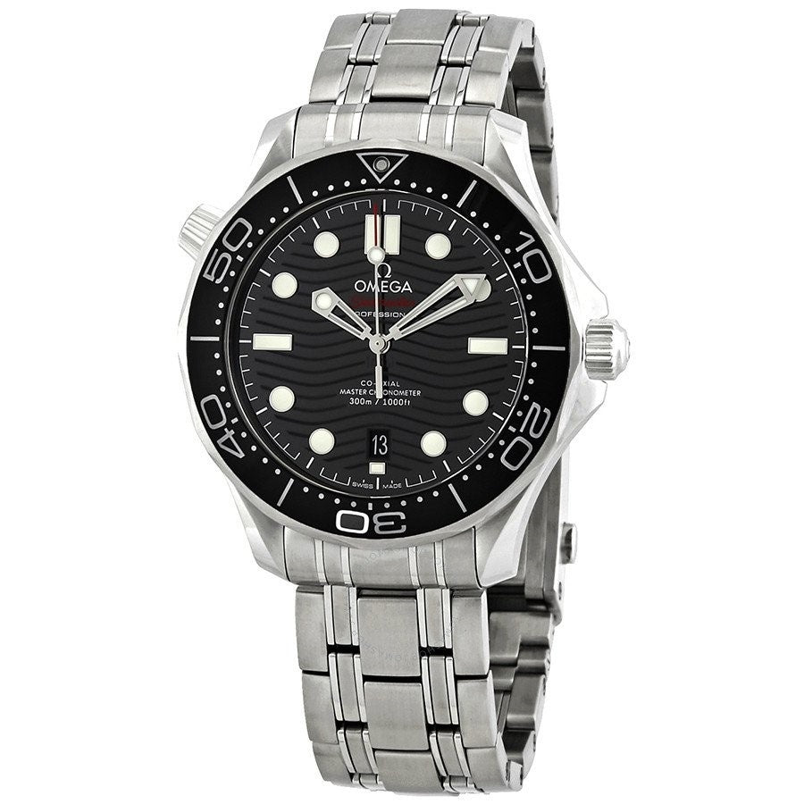 Omega Seamaster Automatic Black Dial Men's Watch 210.30.42.20.01.001