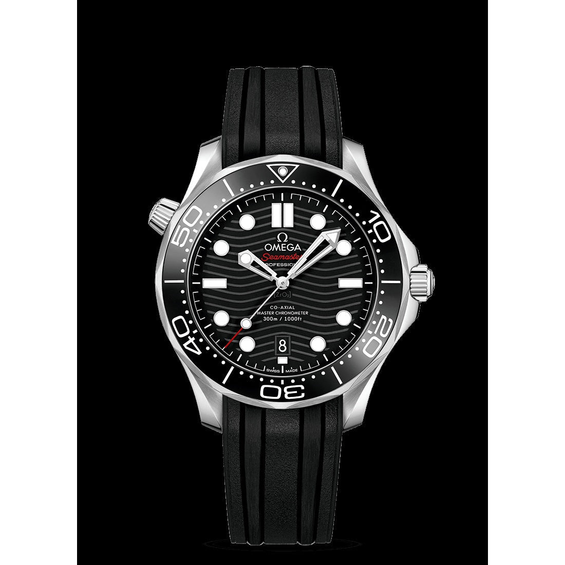 Omega Seamaster Automatic Black Dial Men's Watch 210.32.42.20.01.001