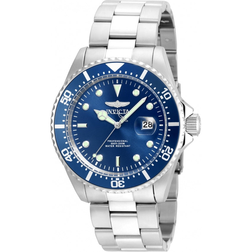 Invicta Pro Diver Quartz Blue Dial Men's Watch 22019