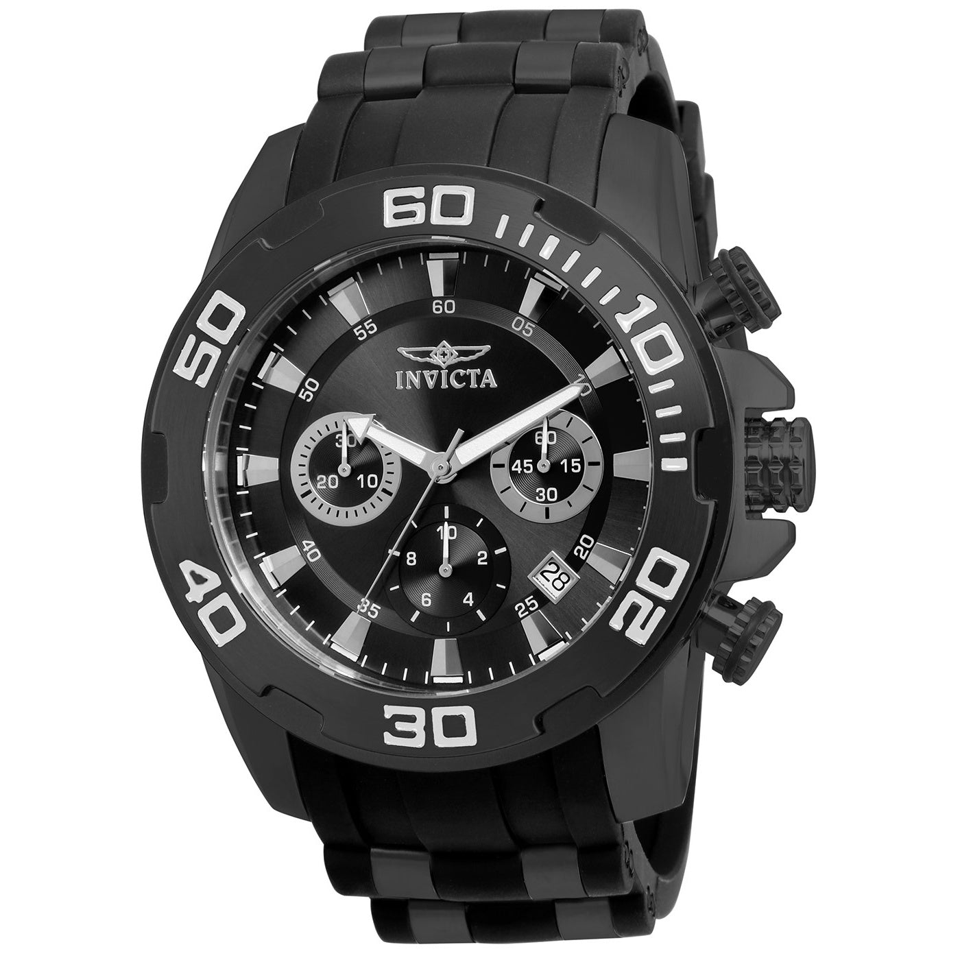 Invicta Pro Diver Quartz Scuba Black Dial Men's Watch 22338