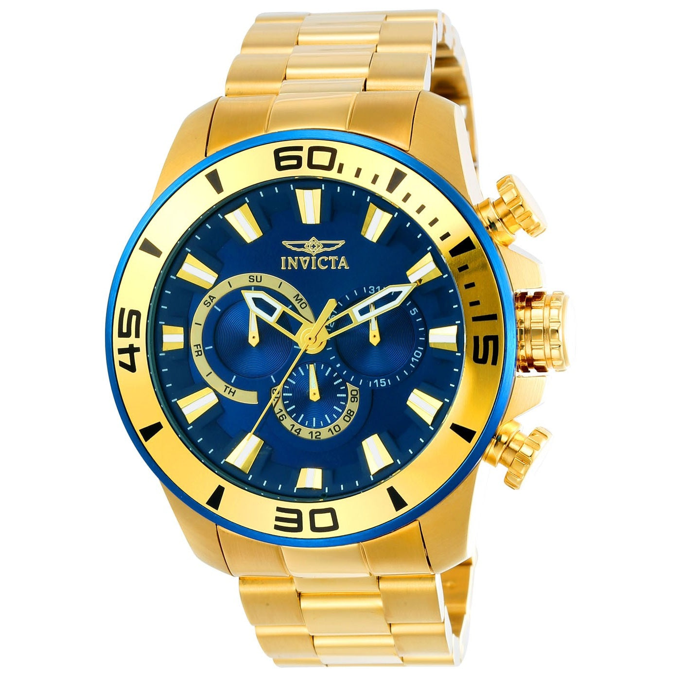 Invicta Pro Diver Quartz Blue Dial Men's Watch 22587