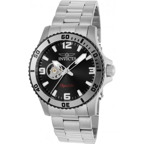 Invicta Objet D Art Quartz Automatic  Black Dial Men's Watch 22624