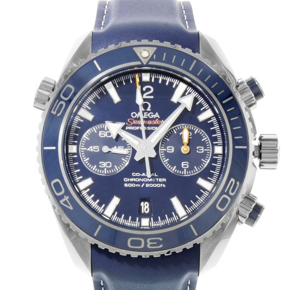 Omega Seamaster Planet Ocean Automatic Chronograph Blue Dial Men's Watch 232.92.46.51.03.001