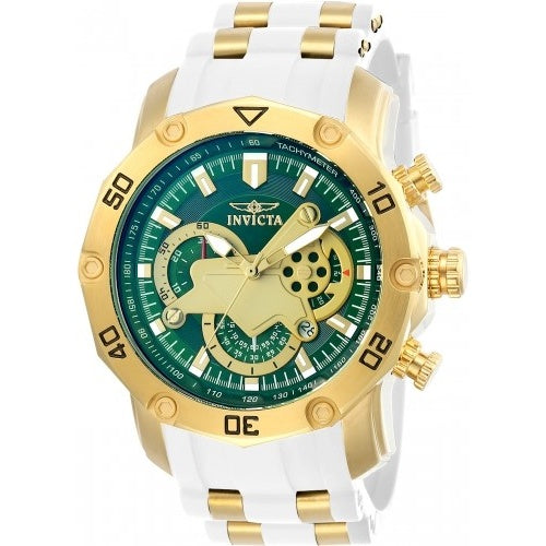 Invicta Pro Diver Quartz Scuba Green Dial Men's Watch 23422