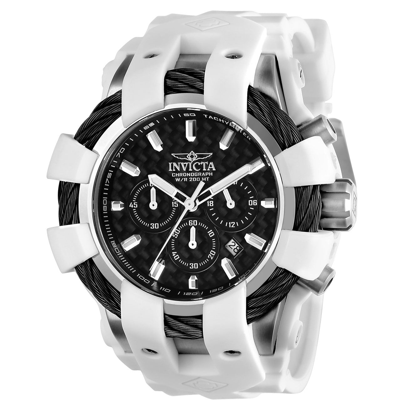 Invicta Bolt Quartz Black Dial Men's Watch 23856