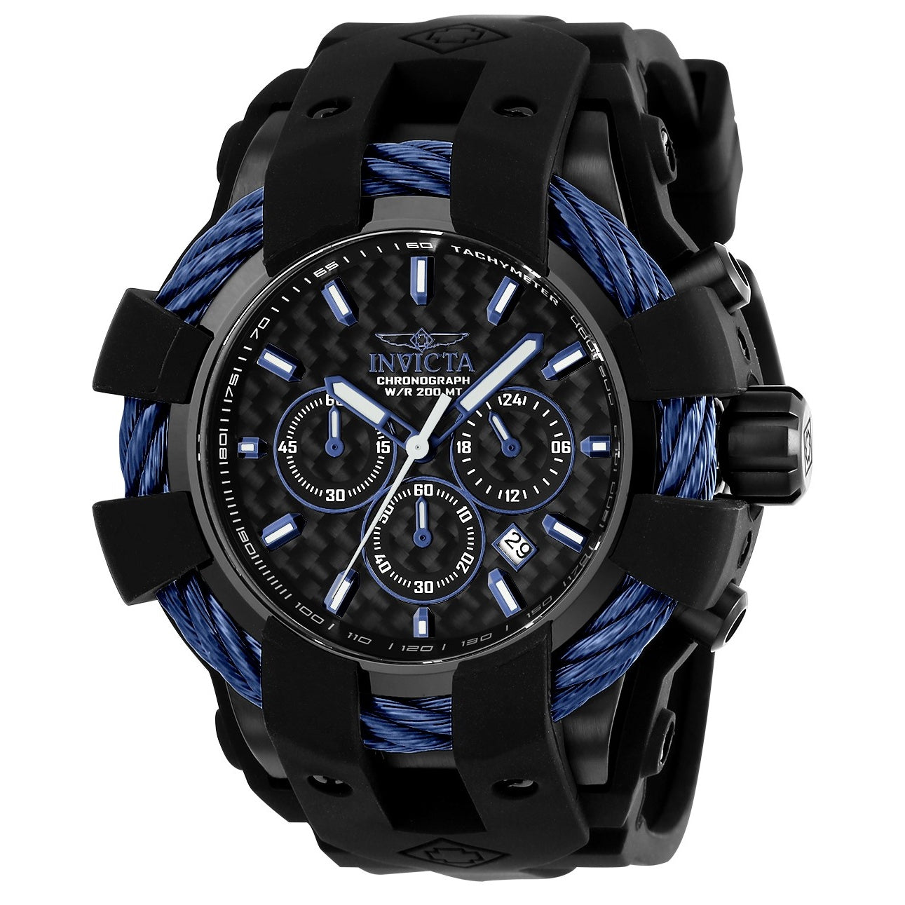 Invicta Bolt Quartz Black Dial Men's Watch 23868