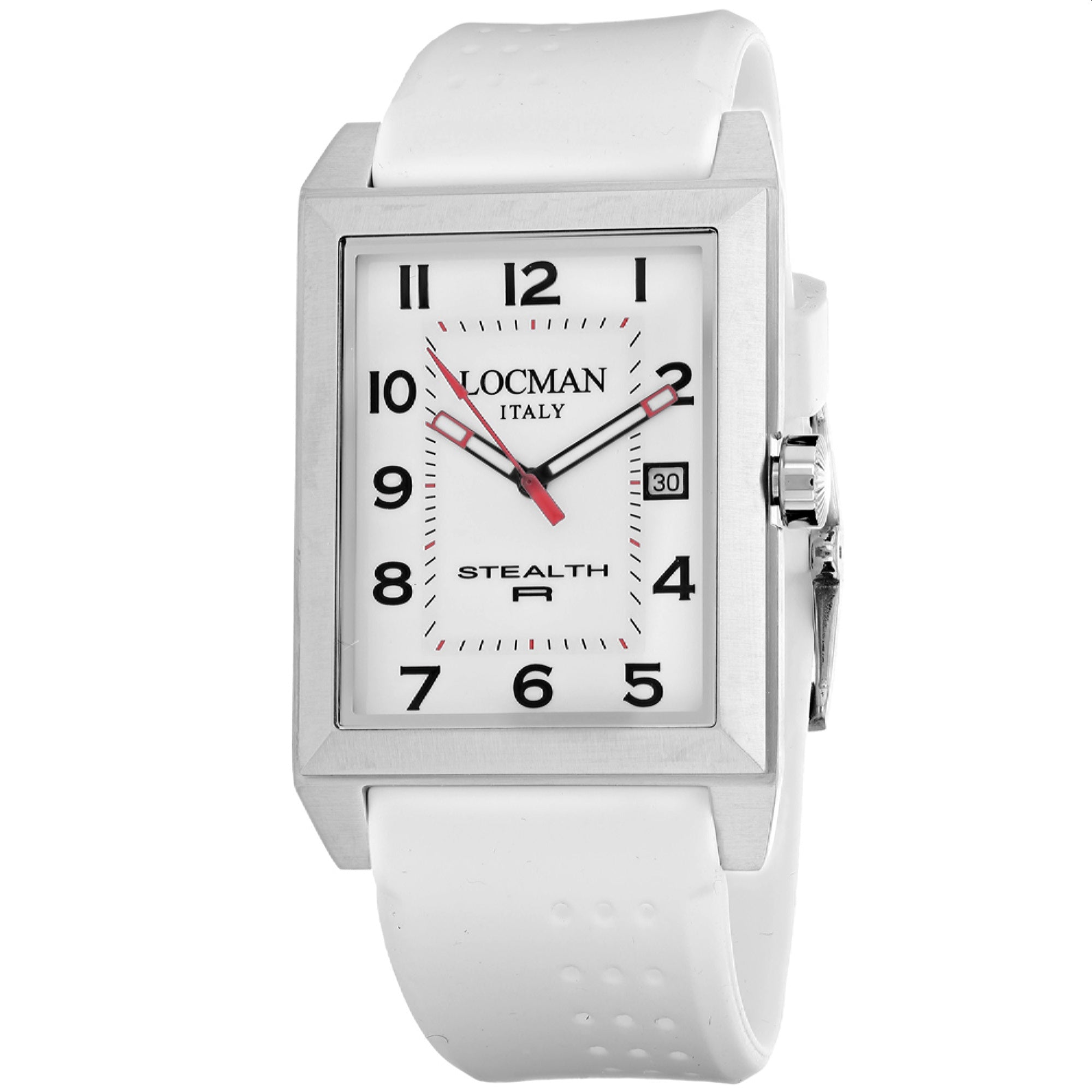 Locman  Quartz Stealth White Dial Men's Watch 240WH2WH