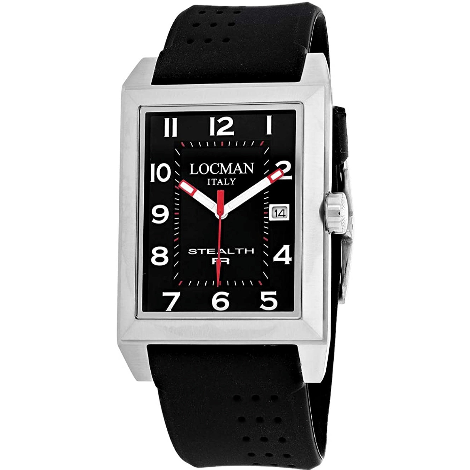 Locman  Quartz Stealth Black Dial Men's Watch 241GRY2BK-BKRU