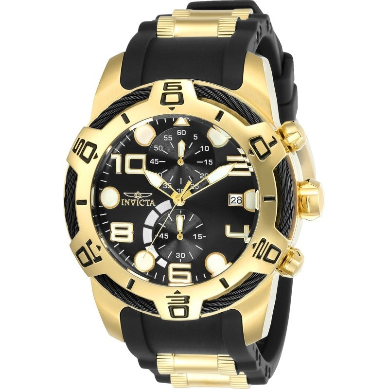 Invicta Bolt Quartz Black Dial Men's Watch 24218