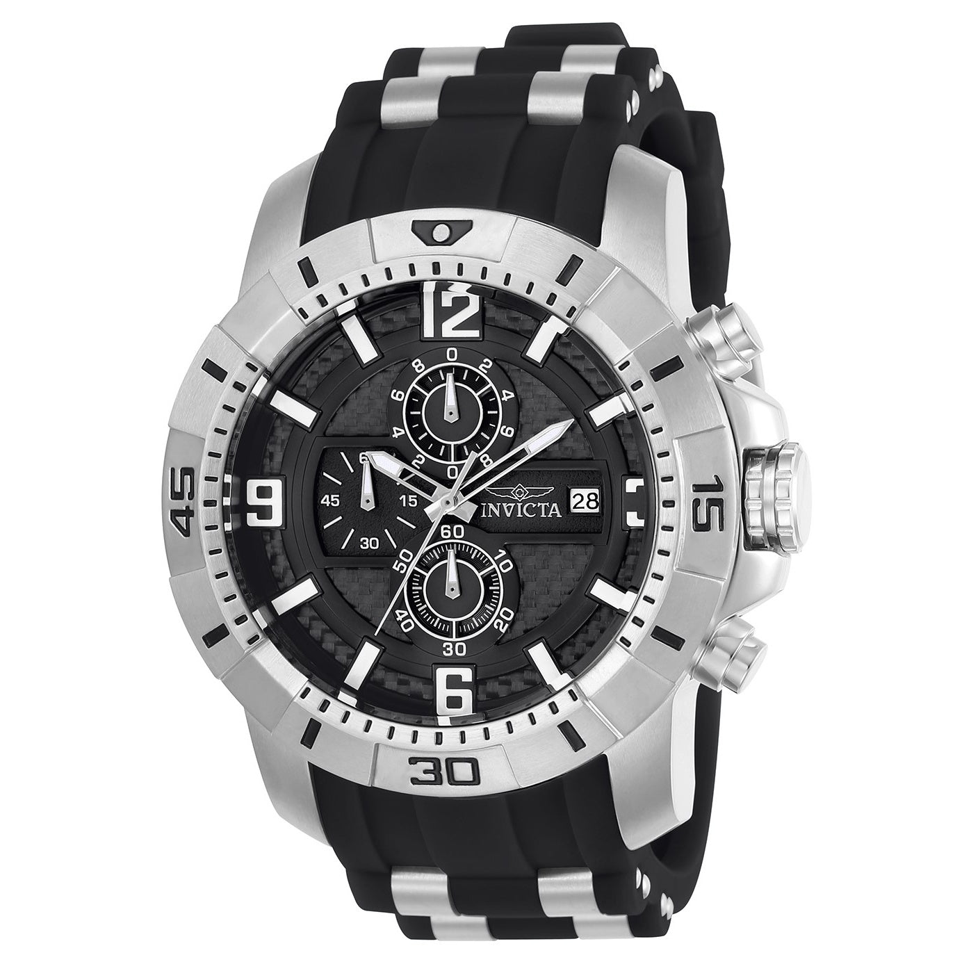 Invicta Pro Diver Quartz Scuba Black Dial Men's Watch 24962