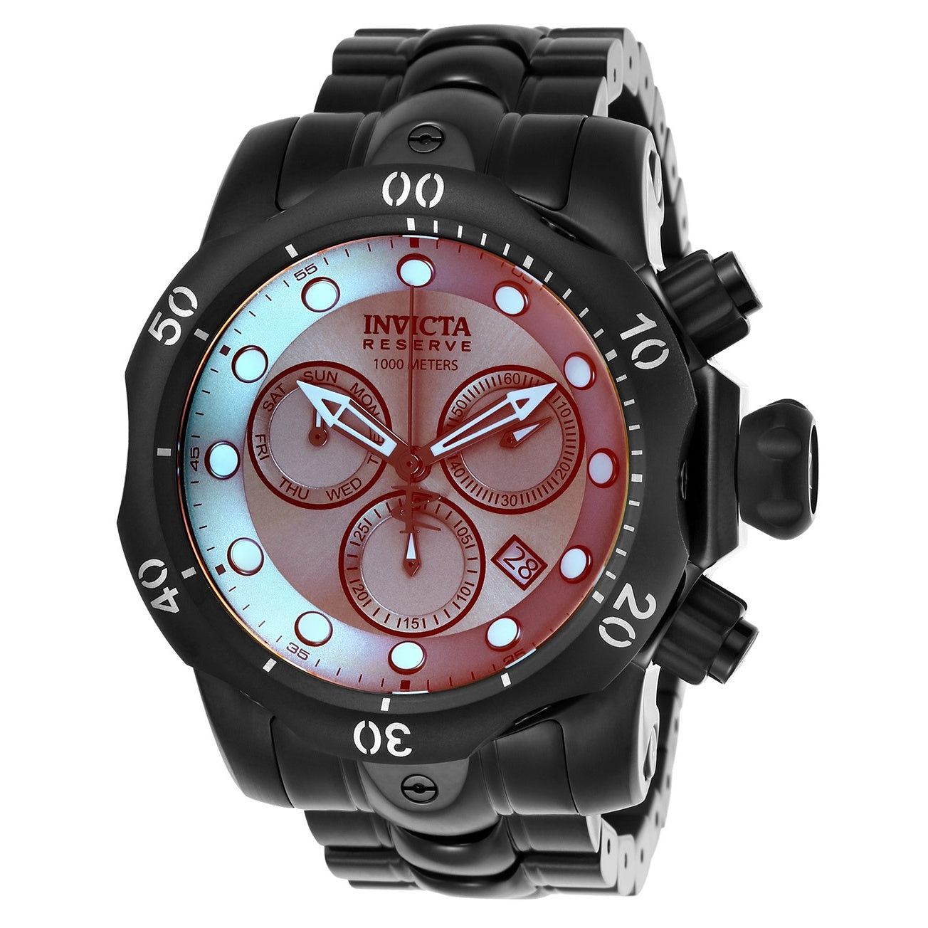 Invicta Reserve Quartz Venom Red Dial Men's Watch 25417