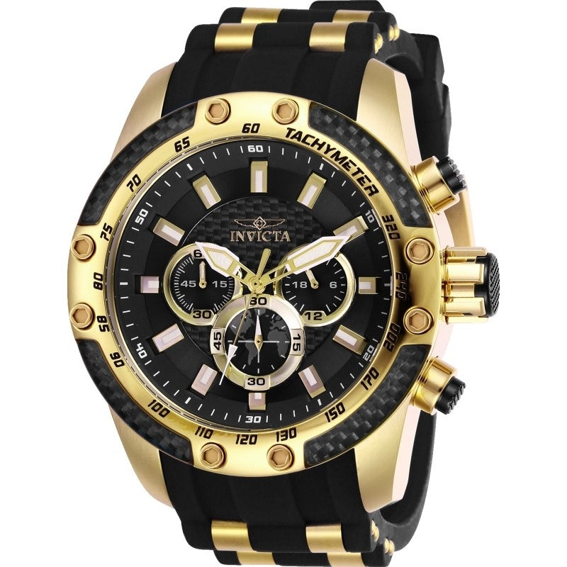 Invicta Speedway Quartz Scuba Black Dial Men's Watch 25940