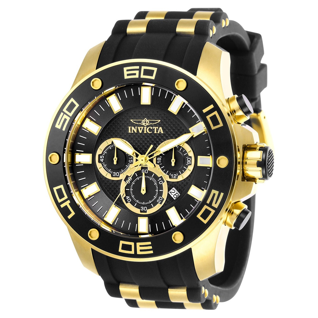 Invicta Pro Diver Quartz Scuba Black Dial Men's Watch 26086