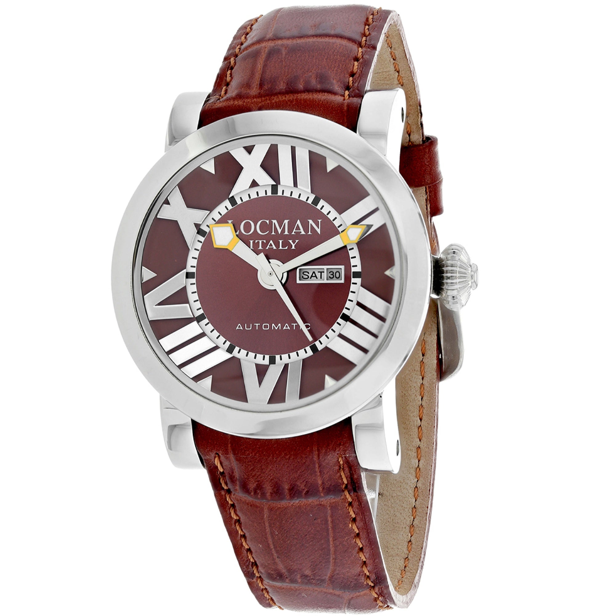 Locman  Automatic Classic Brown Dial Women's Watch 293BR-BR