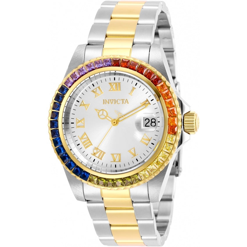 Invicta Angel Quartz Silver Dial Women's Watch 29665