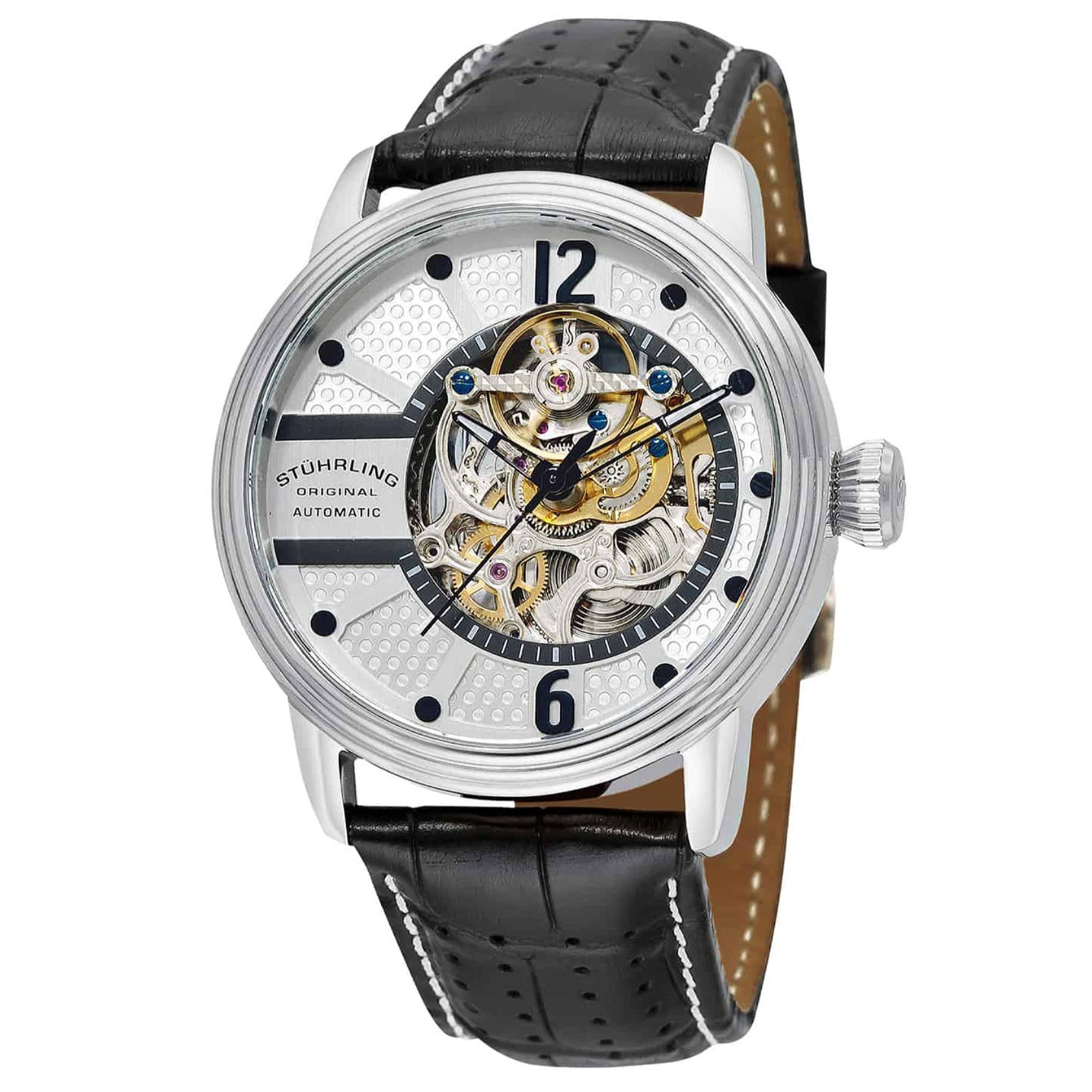 Stuhrling  Automatic Legacy Silver Dial Men's Watch 308A.33152