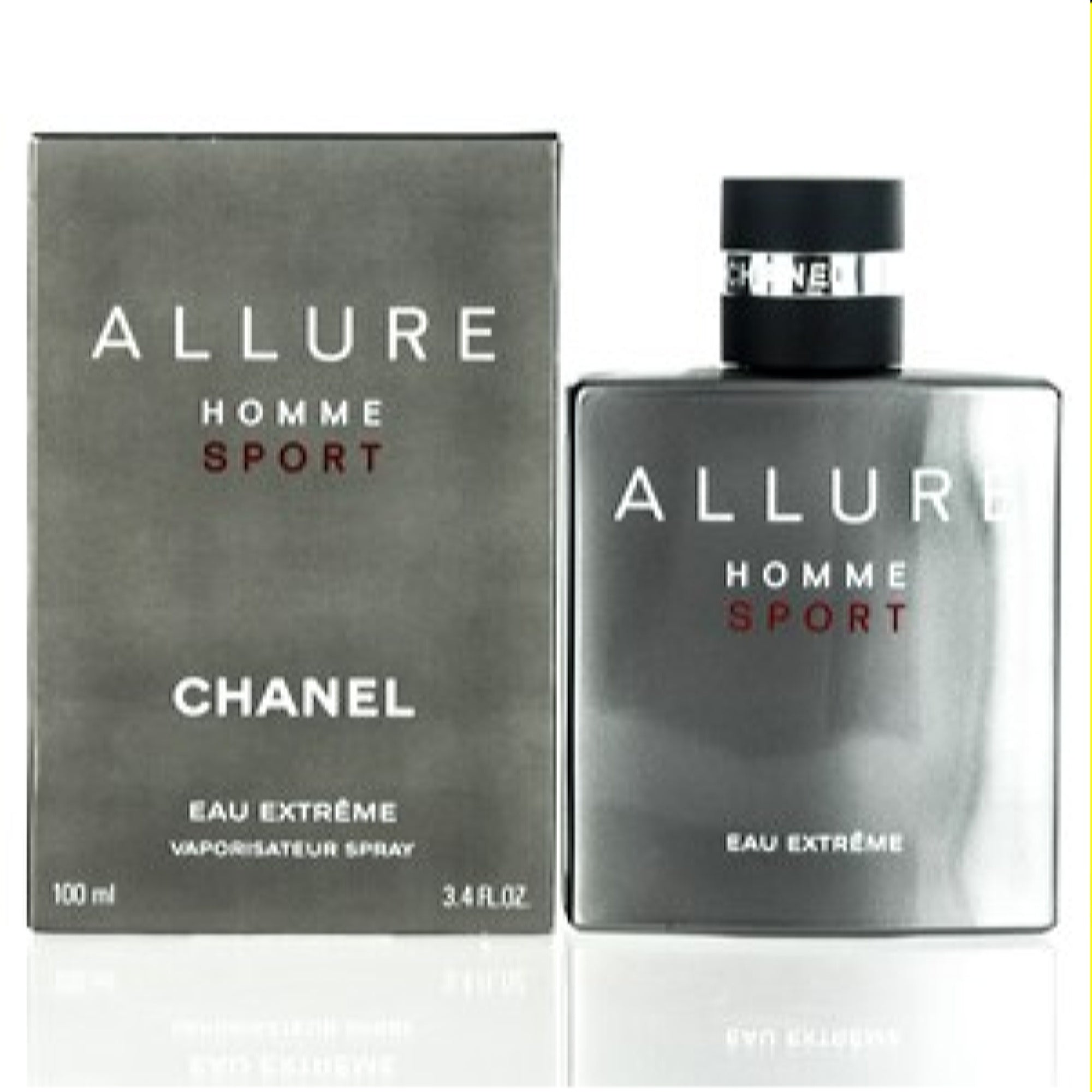 Chanel Men's Allure Homme Sport Eau Extreme Chanel Edt Spray 3.4 Oz (100 Ml)  3145891235609