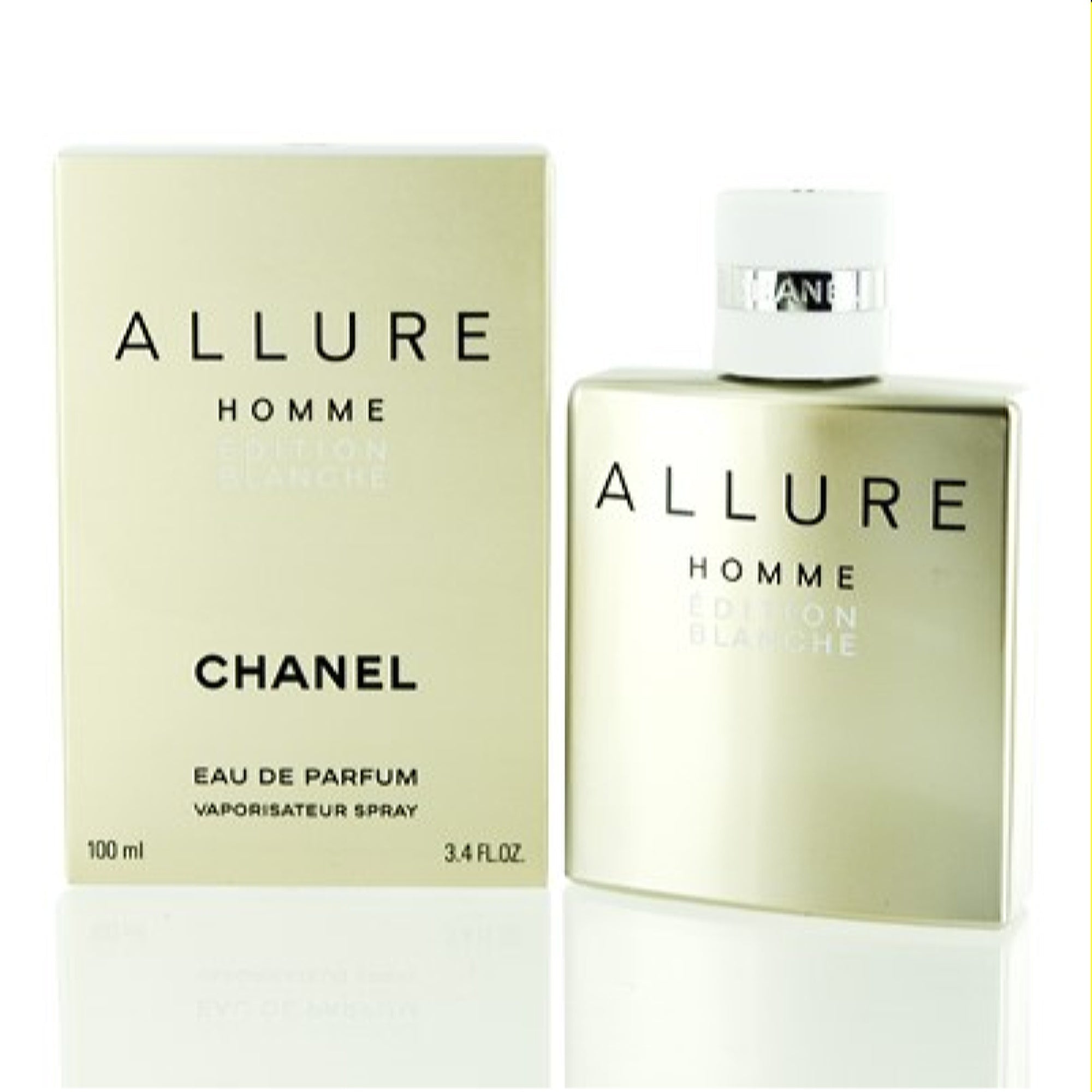 Chanel Men's Allure Edition Blanche Chanel Edp Spray 3.4 Oz (100 Ml)  3145891274608