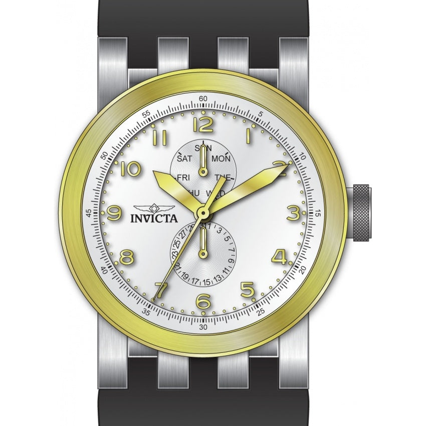 Invicta DNA Quartz Silver Dial Men's Watch 31783