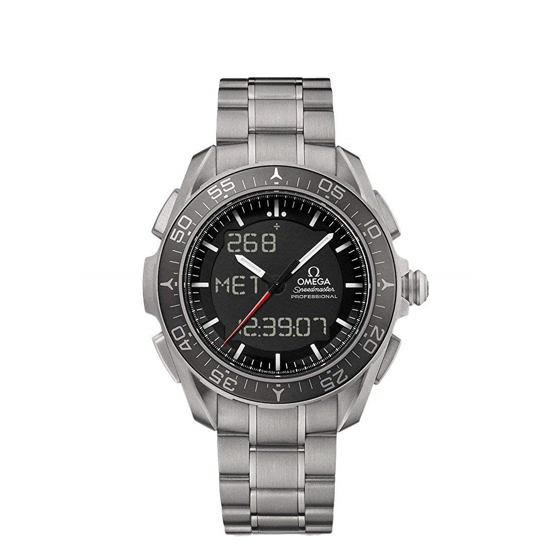 Omega Speedmaster Skywalker Automatic Chronograph Black Dial Men's Watch 318.90.45.79.01.001