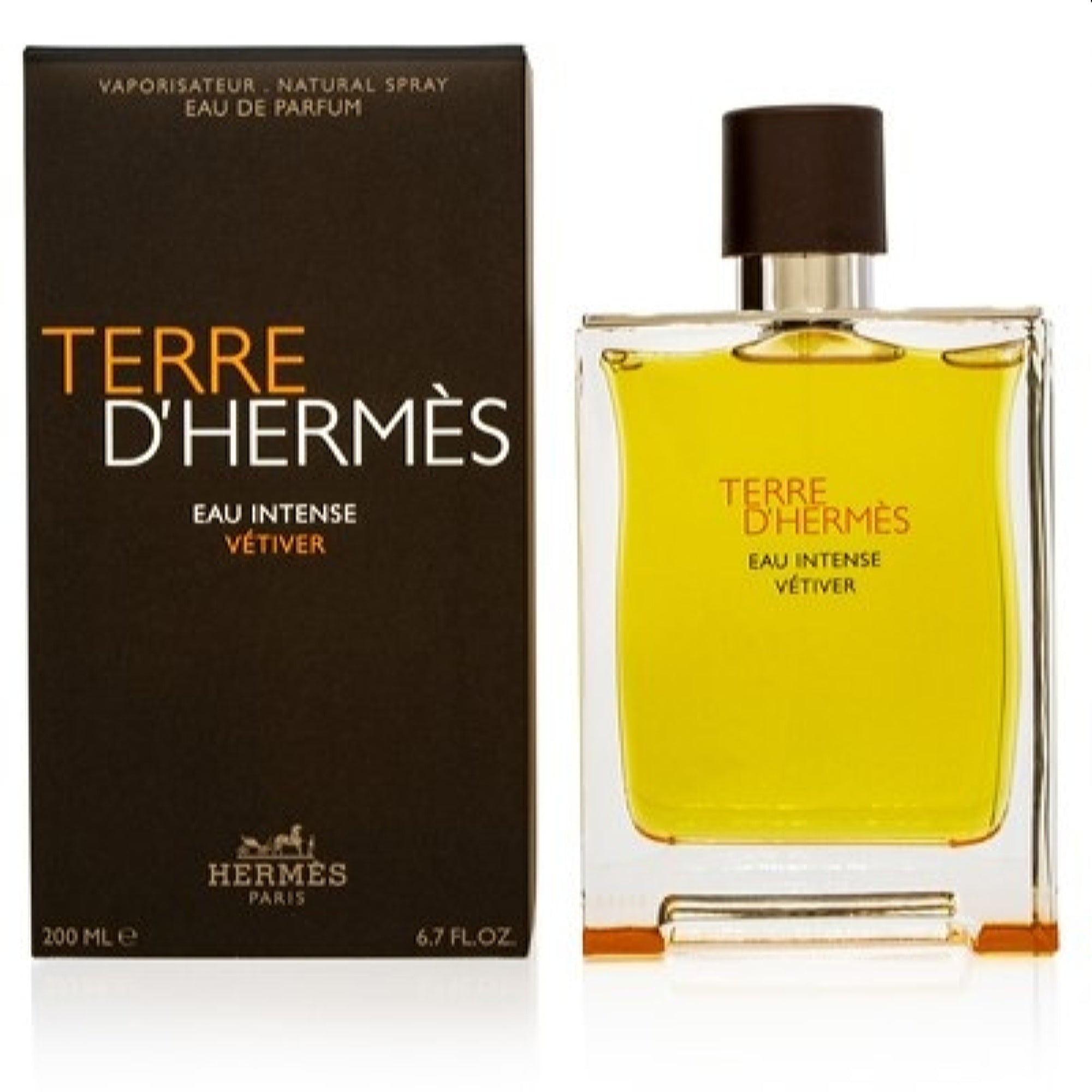 Hermes Men's Terre D'Hermes Eau Intense Vet Hermes Edp Spray 6.7 Oz (200 Ml)  3346131431625