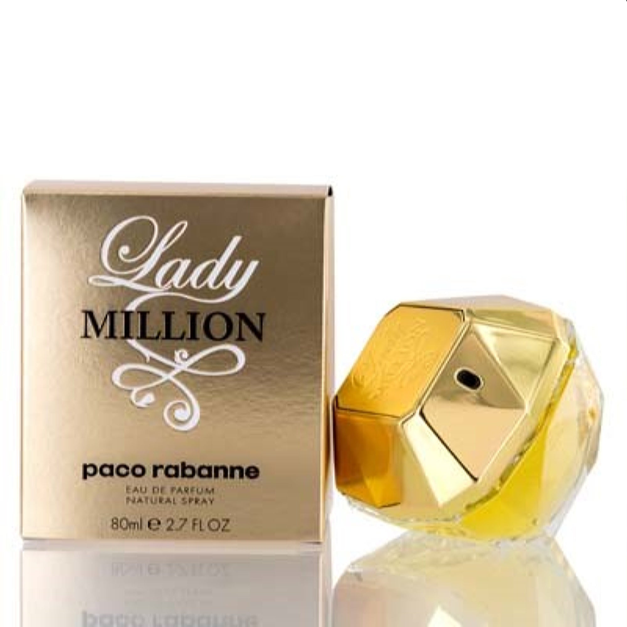 Paco Rabanne Women's Lady Million Paco Rabanne Edp Spray Tester 2.7 Oz (80 Ml)   3349668508556