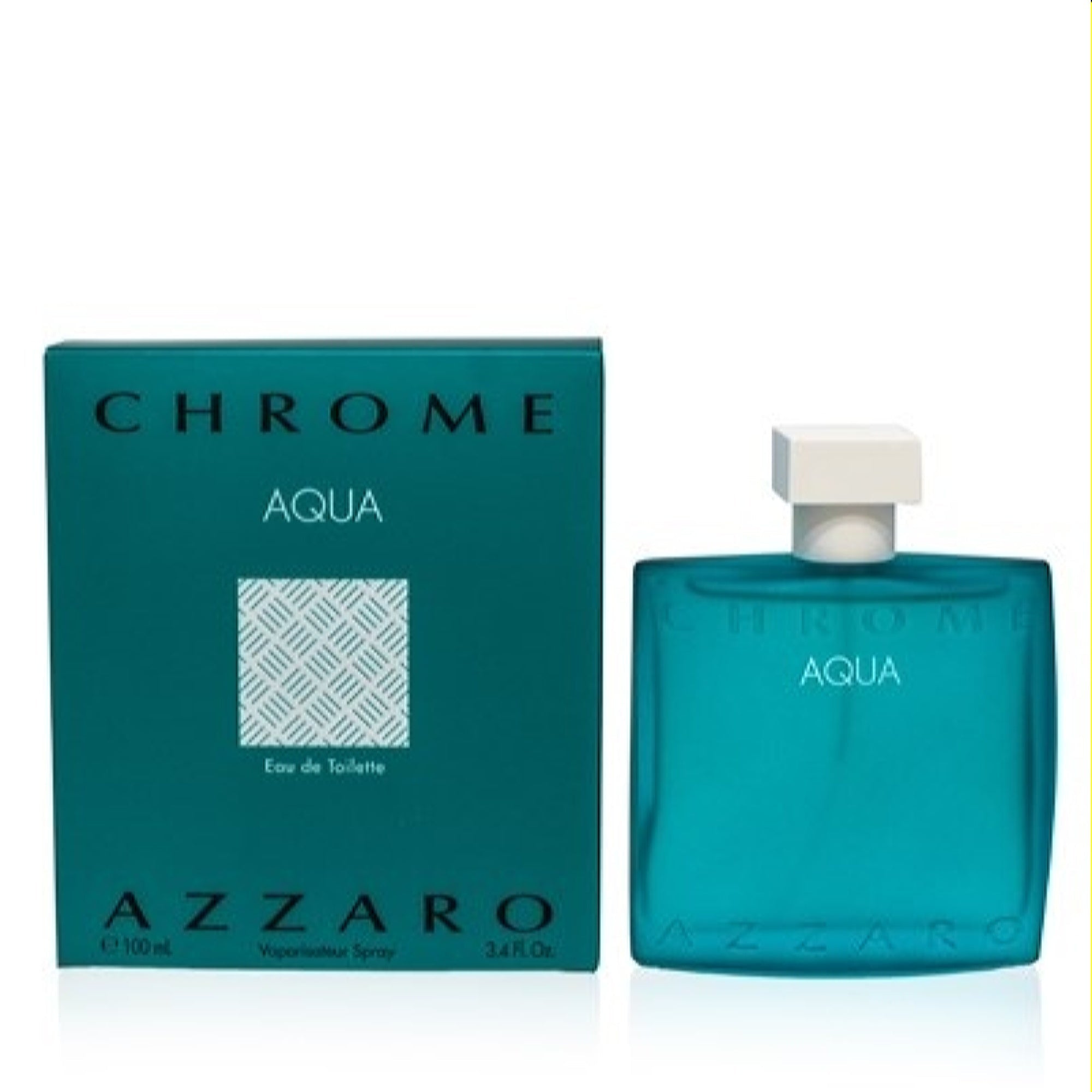 Azzaro Men's Chrome Aqua Azzaro Edt Spray 3.4 Oz (100 Ml)  3351500012961