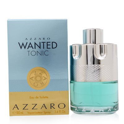 Azzaro Men's Wanted Tonic Azzaro Edt Spray 3.4 Oz (100 Ml)  3351500017379