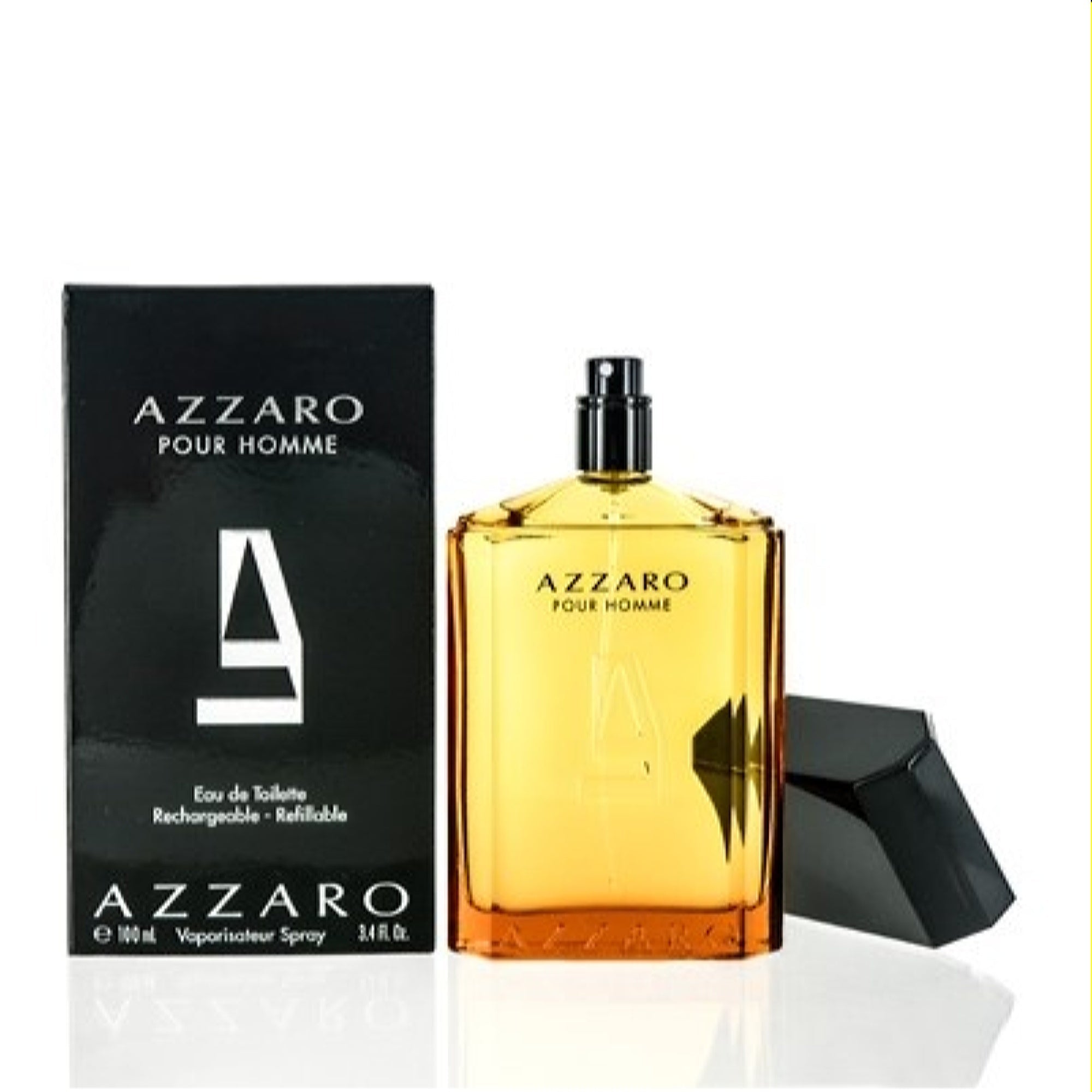 Azzaro Men's Azzaro Men Azzaro Edt Spray Refillable 3.3 Oz (100 Ml)  3351500980406