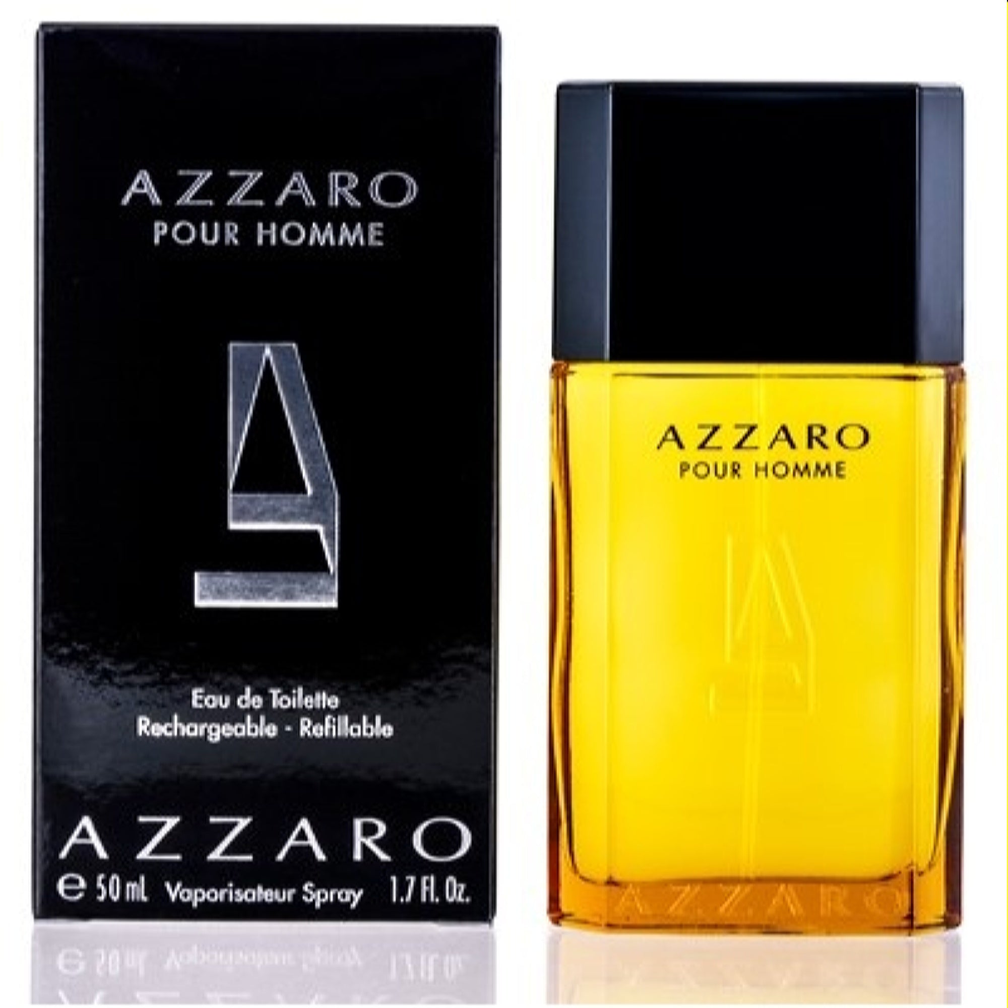 Azzaro Men's Azzaro Men Azzaro Edt Spray Refillable 1.7 Oz (50 Ml)  3351500980802