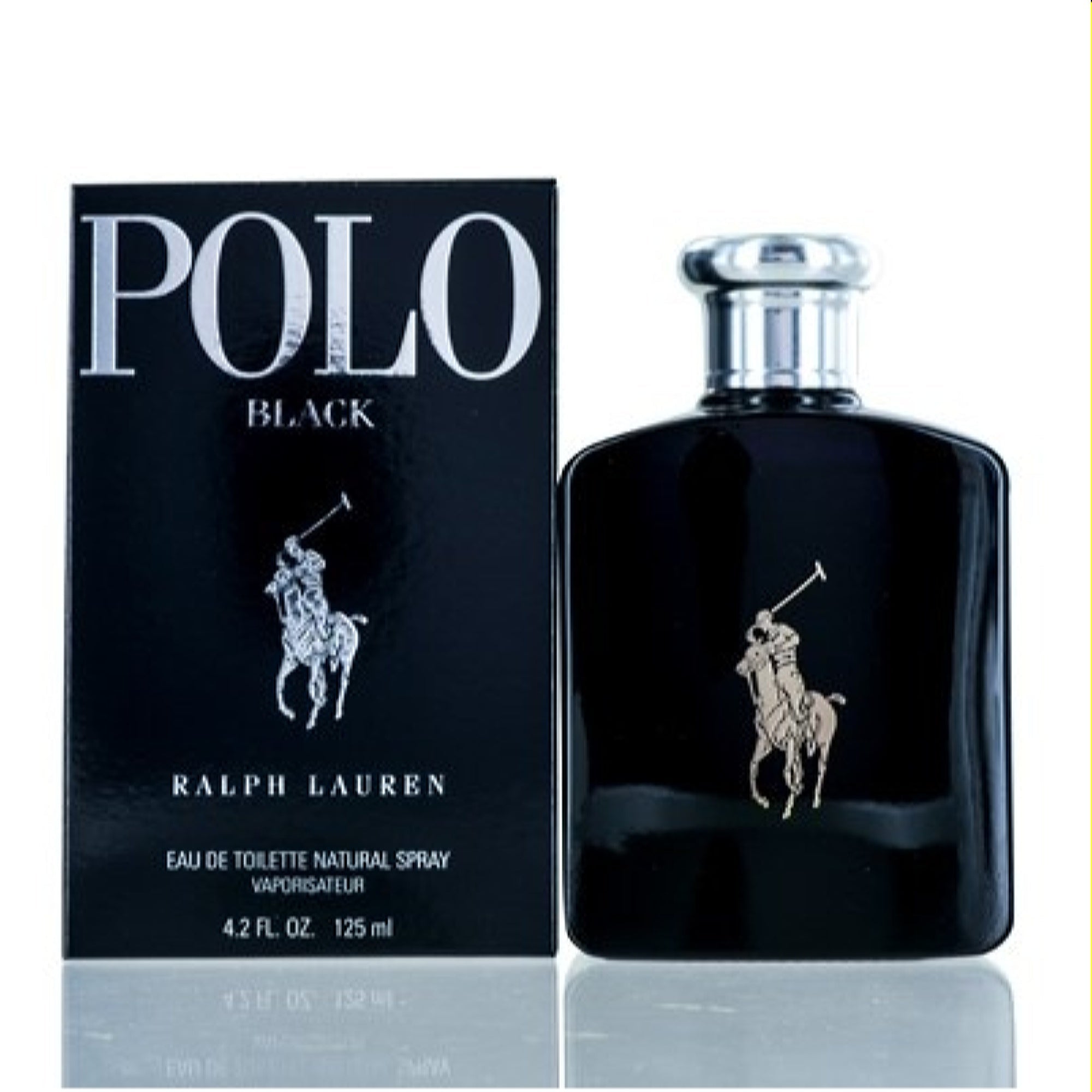 Ralph Lauren Men's Polo Black Ralph Lauren Edt Spray 4.2 Oz  3360377032767