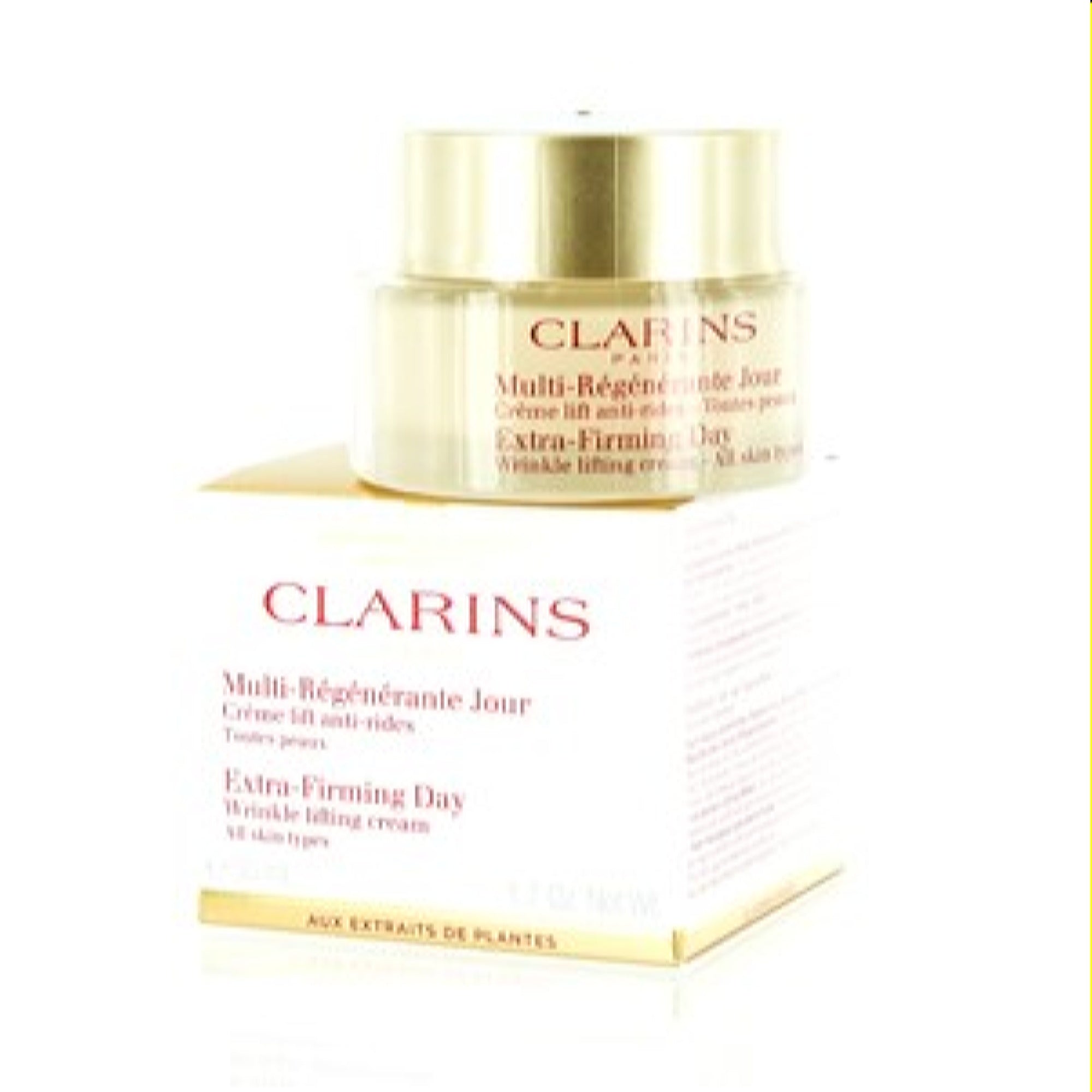 Clarins  Clarins Extra-Firming Day Wrinkle Lifting Cream 1.7 Oz (50 Ml) 3380810032789