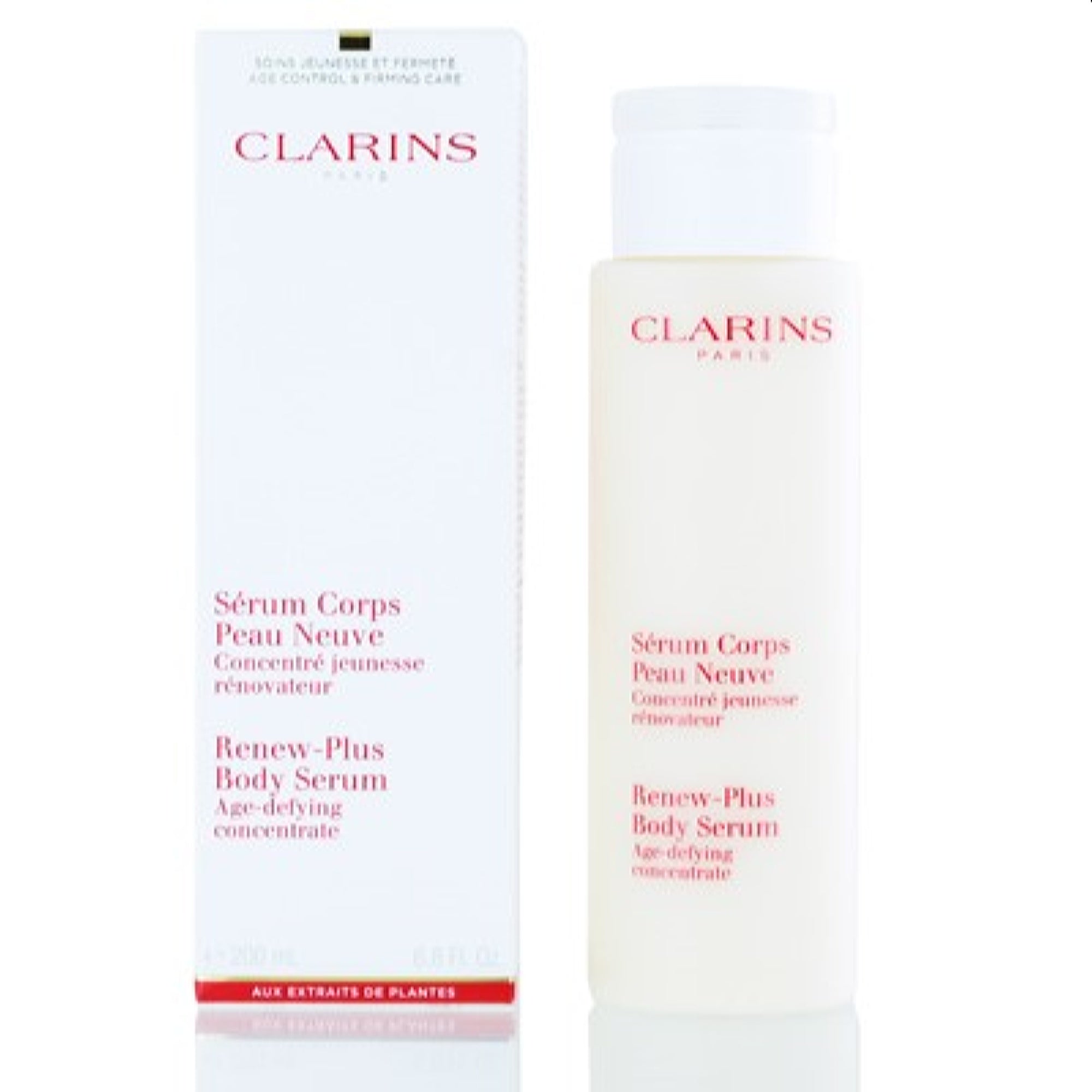 Clarins  Clarins Renew-Plus Body Serum Age Defying Concentrate 6.8 Oz (200 Ml) 3380810205312