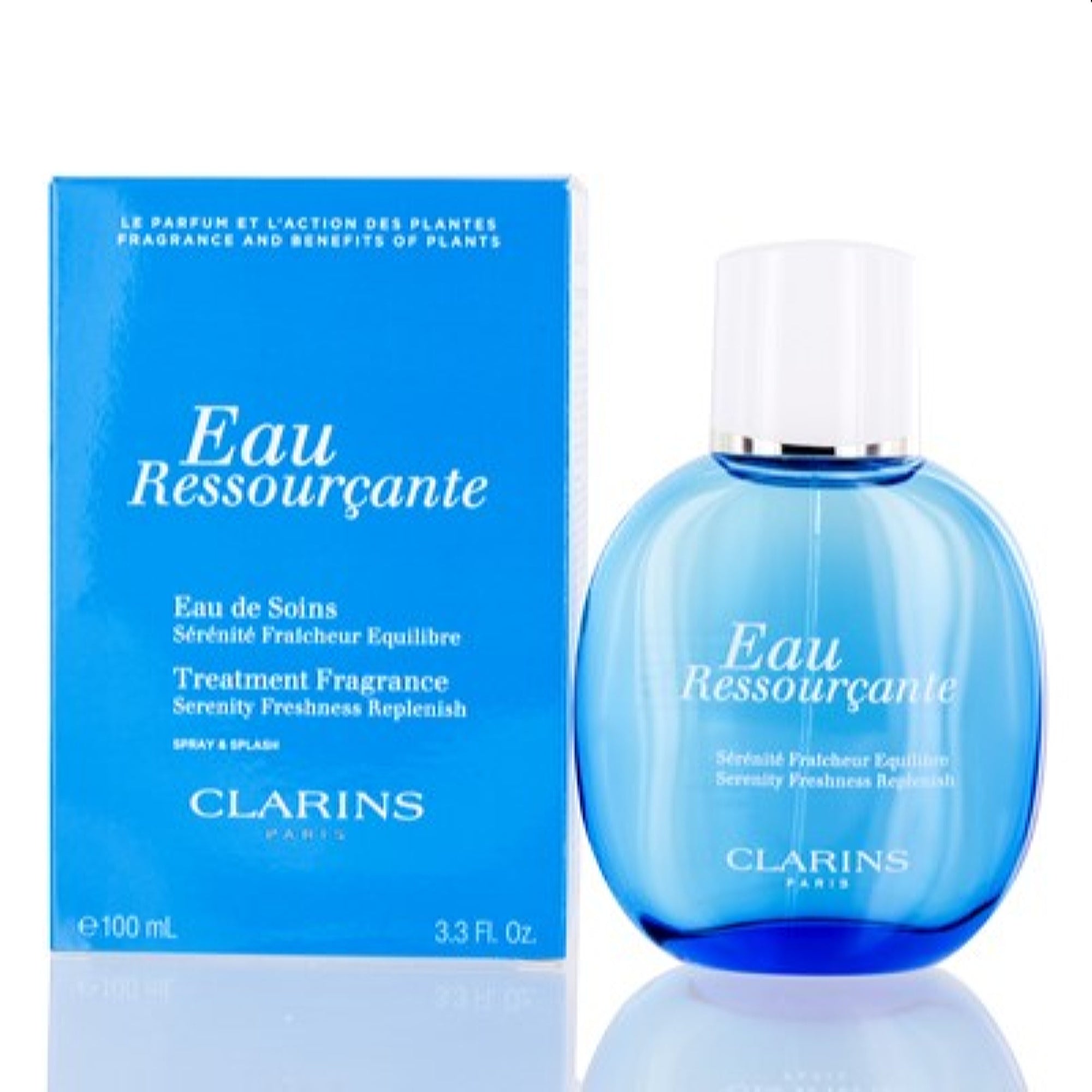 Clarins  Clarins Eau Ressourcante Treatment Spray Splash 3.4 Oz.(100 Ml) 3380812556108