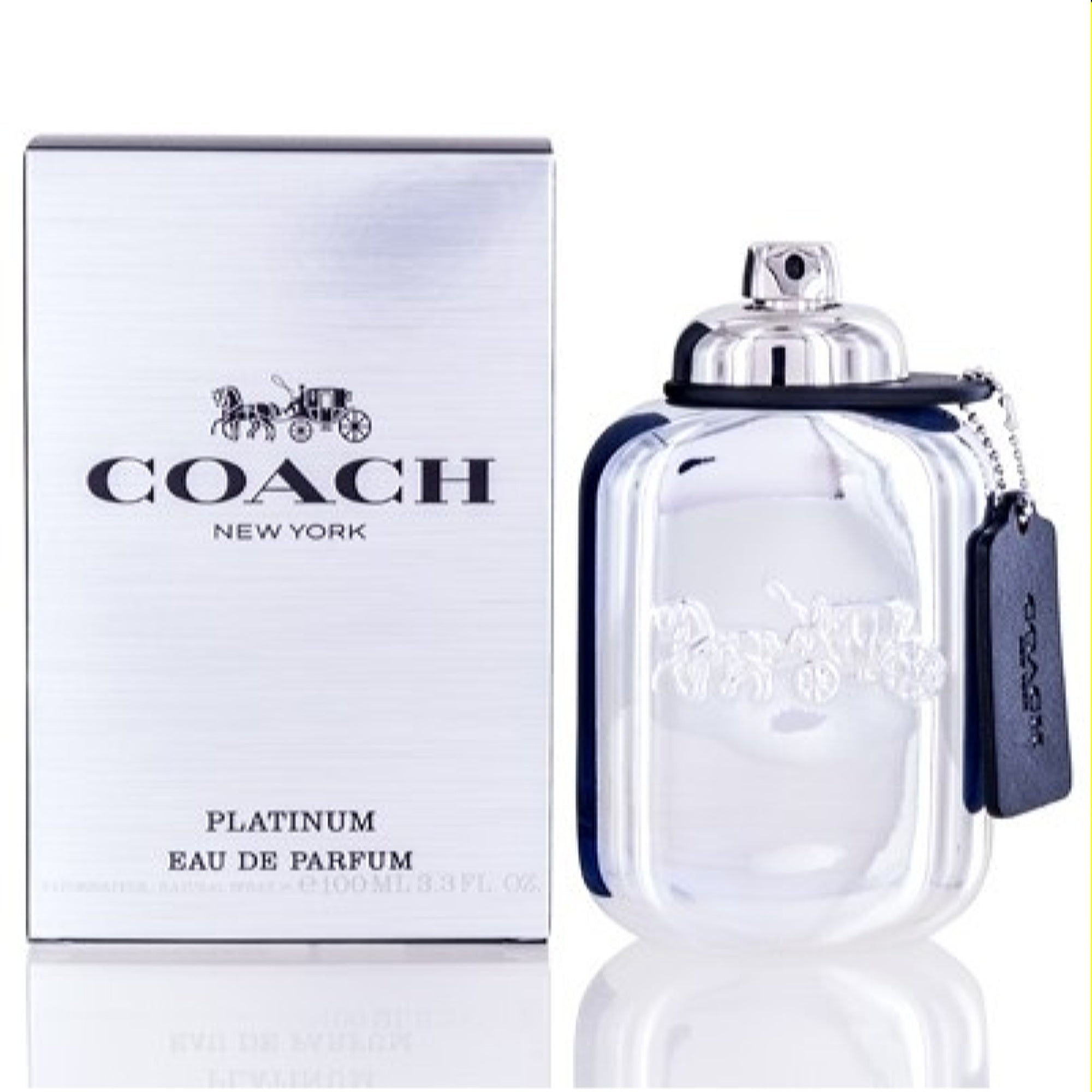 Coach Men's Platinum Coach Edp Spray 3.3 Oz (100 Ml)  3386460096867