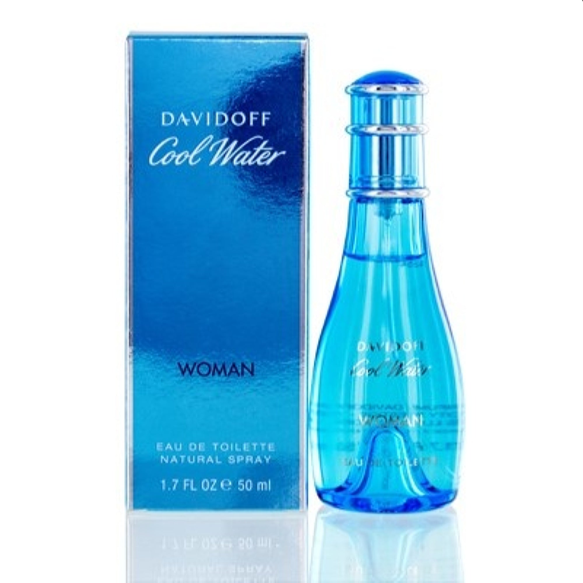 Davidoff Women's Coolwater Women Davidoff Edt Spray 1.7 Oz  3414202011769