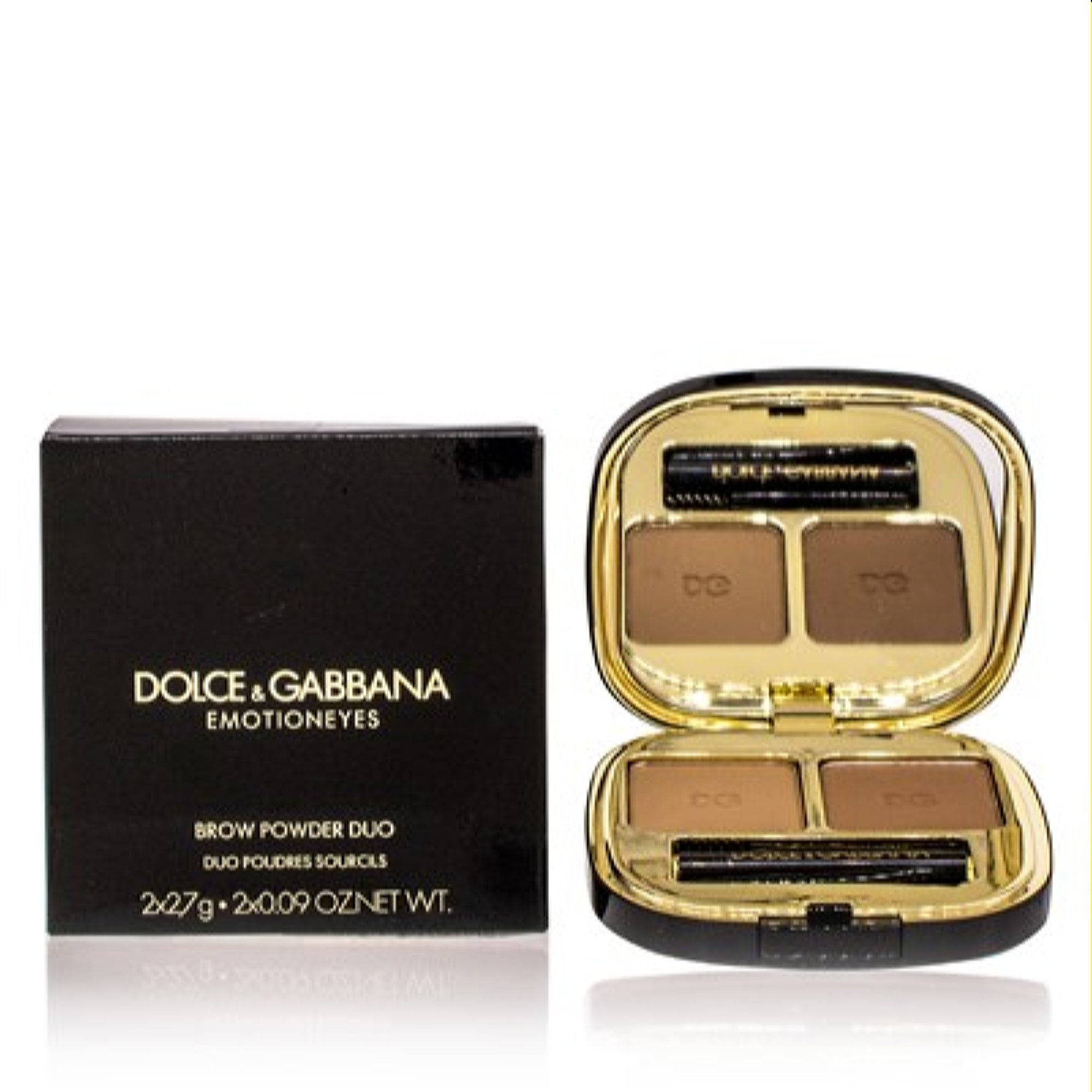 Dolce & Gabbana  D&G Emotioneyes Duo Brow Powder (1) Natural Blond 0.18 Oz (5.4 Ml) 3423473034681