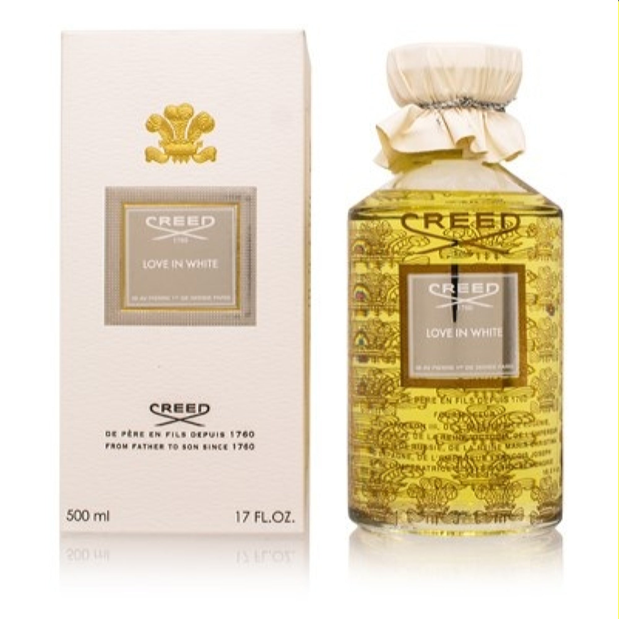 Creed  Creed Love In White Creed Edp Splash 16.66 Oz (500 Ml)  3508445002612