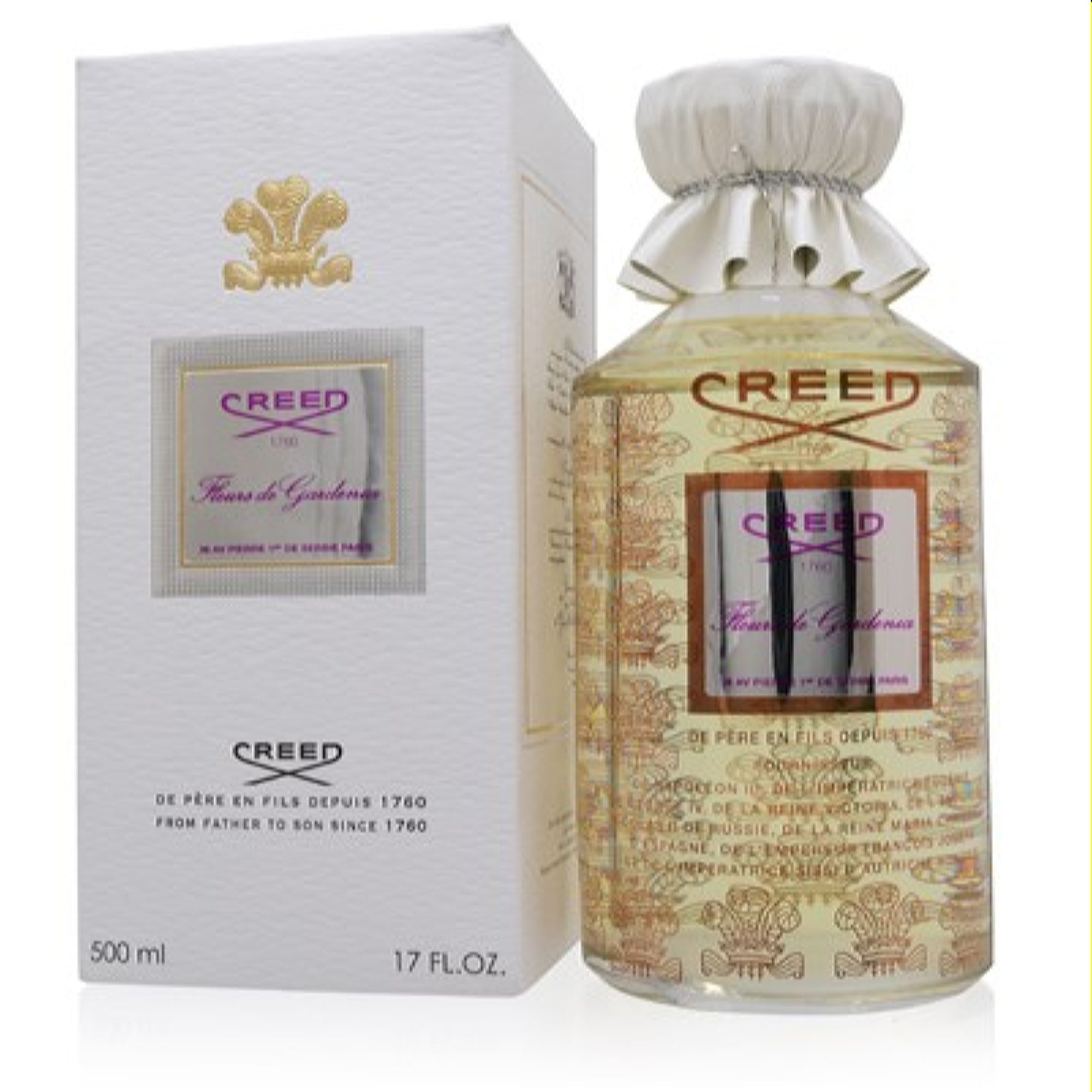 Creed Women's Creed Fleurs De Gardenia Creed Edp Splash 16.8 Oz (500 Ml)   3508445002650