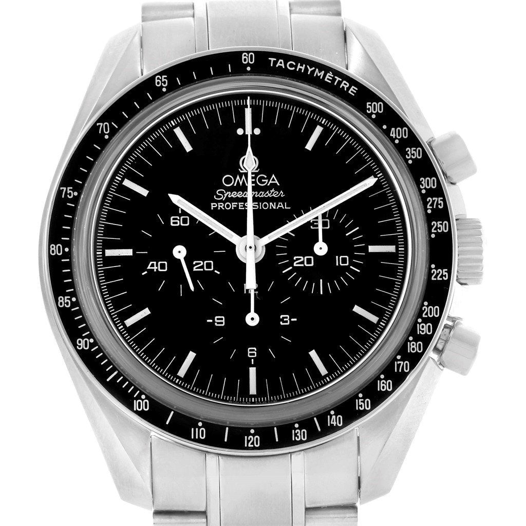 Omega Speedmaster Hand Wind Mechanical Chronograph Black Dial Men's Watch 3573.50.00